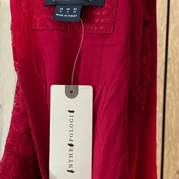 Anthropologie Delicate Lace Min Dress - Picture 7 of 8